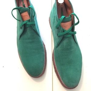 Louis Vuitton Chukka Desert Boots Green
